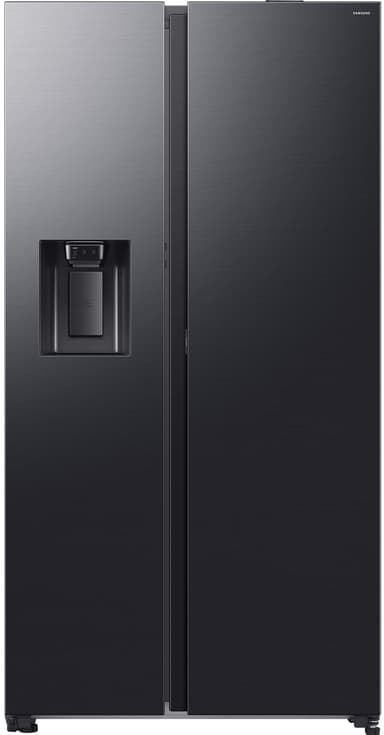 Samsung side-by-side jääkaappipakastin RS80F64KEFEF (musta/ruo. teräs)