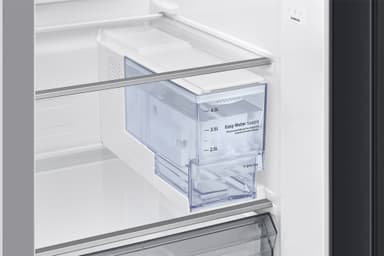 Samsung side-by-side jääkaappipakastin RS70F65KEFEF (musta)