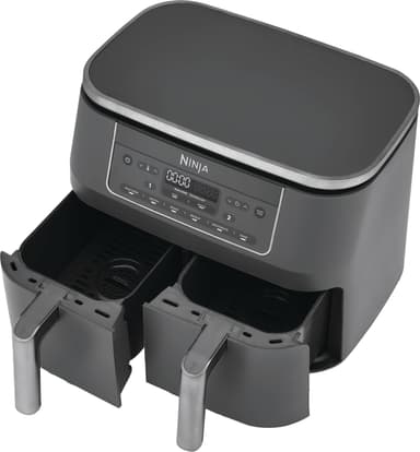 Ninja Dual Zone kiertoilmakypsennin DZ100 (tummanharmaa)
