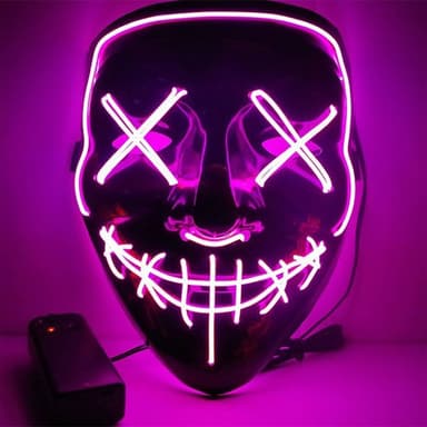 El wire purge led naamio - Pinkki