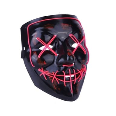 El wire purge led naamio - Pinkki