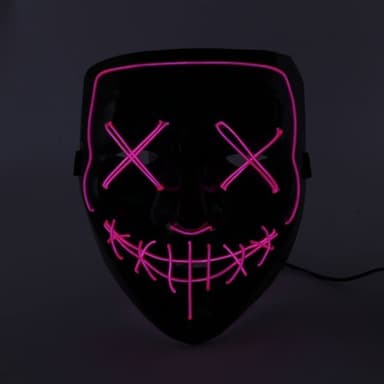 El wire purge led naamio - Pinkki