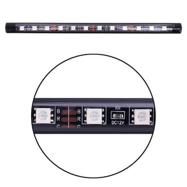 Auton LED-nauhat - 48 LEDiä RGB:llä ja kaukosäädin