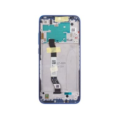 LCD-näyttö + kosketuspaneeli Xiaomi Redmi Note 8 - Sininen kehys