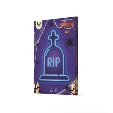 Koristeellinen Neon LED-Valaistus RIP - Sininen