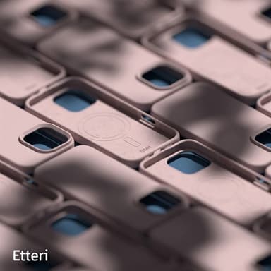 Etteri Silikoni kotelo MagSafe iPhonelle 16 Pro - vaalean vaaleanpunainen