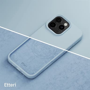 Etteri Silikoni kotelo MagSafe iPhonelle 16 Pro - vaaleansininen
