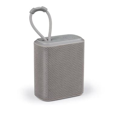 Kannettava Bluetooth-kaiutin 3W radiolla ja AUX:lla - harmaa