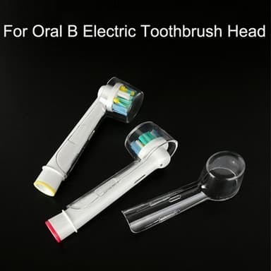 Hammasharjan suojus Oral-B sähköhammasharjaan - 5-pack muovisia suojuspäätyjä