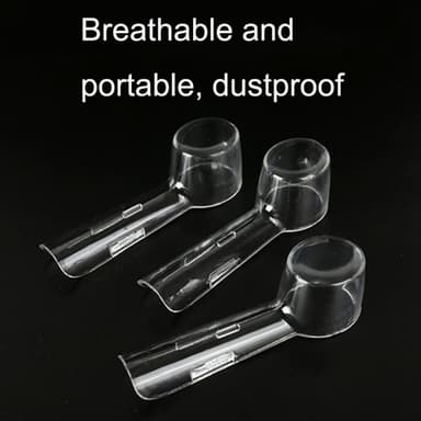 Hammasharjan suojus Oral-B sähköhammasharjaan - 5-pack muovisia suojuspäätyjä