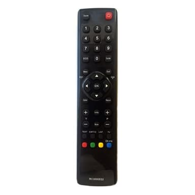 Kaukosäädin RC 300 / RC3000 - Thomsonin ja TCL:n kanssa yhteensopiva korvaava kaukosäädin