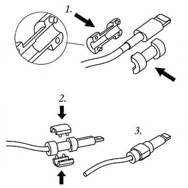 Kaapelisuoja latausjohdoille - 10Pakkaus