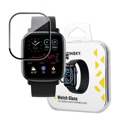 Wozinsky Näytönsuoja Xiaomi Amazfit GTS 2 Mini - Musta Kehys