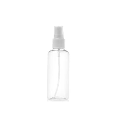 Pieni suihkepullo 100 ml - uudelleentäytettävä pullo läpinäkyvästä muovista