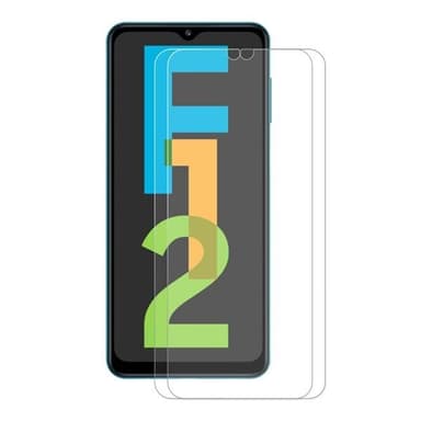Näytönsuoja karkaistua lasia Samsung Galaxy F12 / F02s -2-pakkaus