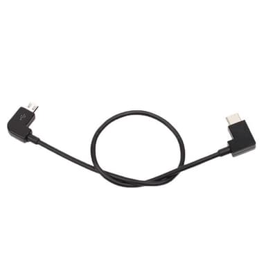Micro-USB-USB-C-kaapeli DJI Mavic Pro &amp; Spark -kaukosäätimelle - 30 cm - 30 cm