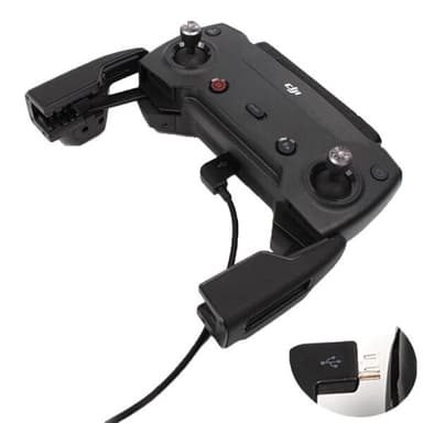 Micro-USB-USB-C-kaapeli DJI Mavic Pro &amp; Spark -kaukosäätimelle - 30 cm - 30 cm
