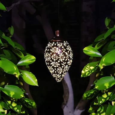 Aurinkolamppu LED riipus