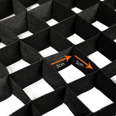 Softbox grid Octagon 120 cm studiovalaistukseen