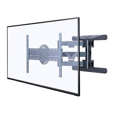 Seinäteline suurille televisioille – 40”–80”, täysi liikkumisvapaus, VESA-yhteensopiva