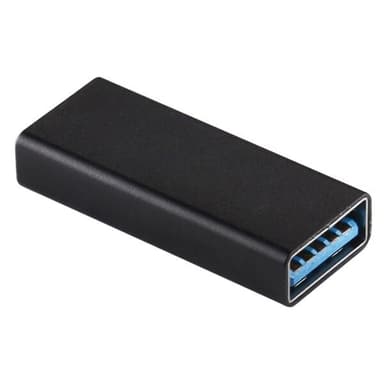 USB 3.0 naaras-naaras-muunnin, jossa on kullatut liittimet