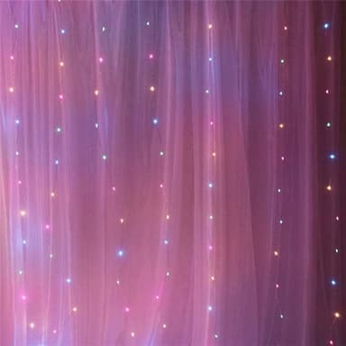 LED verho 3 x 3 metriä - Värilliset