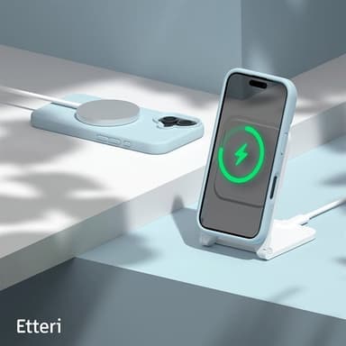 Etteri Silikoni kotelo MagSafe iPhone 16 Plus - Vaaleansininen