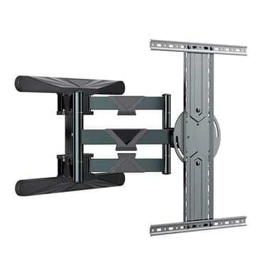 Seinäteline suurille televisioille – 40”–80”, täysi liikkumisvapaus, VESA-yhteensopiva
