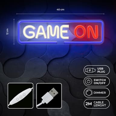 LED-Neonvalaistus - Game On
