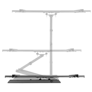 Seinäteline suurille televisioille – 37”–80”, integroitu vatupassi