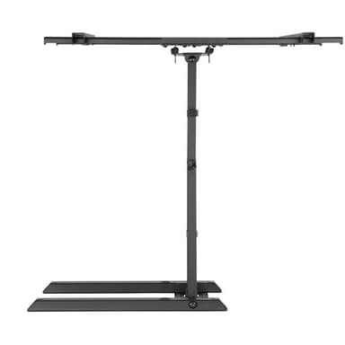 Seinäteline suurille televisioille – 37”–80”, integroitu vatupassi
