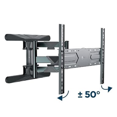 Full Motion Wall Bracket 40-80"" max 50kg