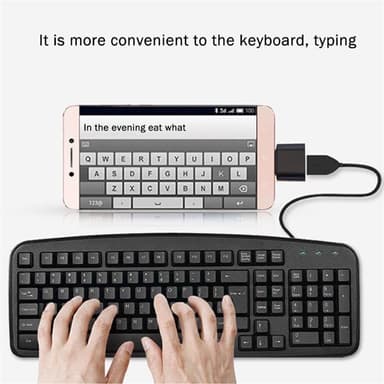 OTG-sovitin USB Type-C USB 3.0 - yhteensopiva älypuhelimen ja tietokoneen kanssa