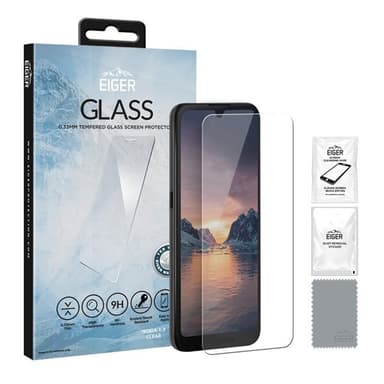Eiger Glass Näytönsuoja Nokia 1.3 japanilaisen Asahi lasin kanssa
