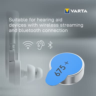 Varta 675 kuulokojeparisto 7042217 (6 kpl)