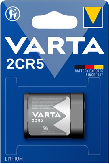 Varta Professional 2CR5 paristo (1 kpl)