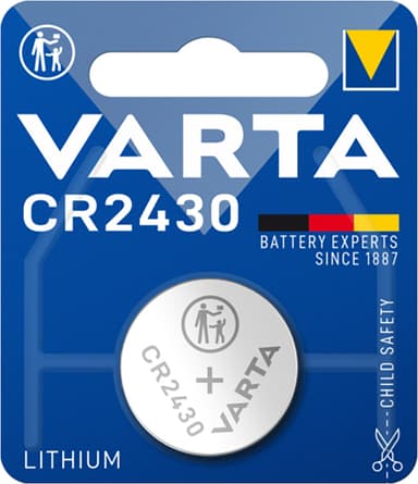 Varta CR 2430 paristo (1 kpl)