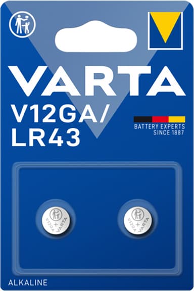 Varta V 12 Ga paristo (2 kpl)