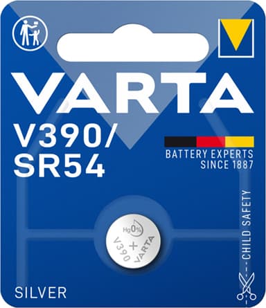 Varta V 390 paristo (1 kpl)
