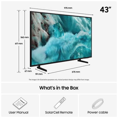Samsung 43” Q7F 4K QLED älytelevisio (2025)