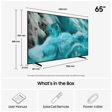 Samsung 65” Q7F 4K QLED Smart TV (2025)