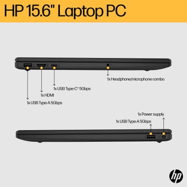 HP Laptop 15-fc0828no R5-7520U/16/512 15,6" kannettava