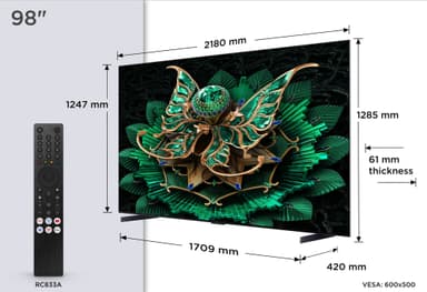 TCL 98" MQLED85K 4K MINI-LED TV (2025)