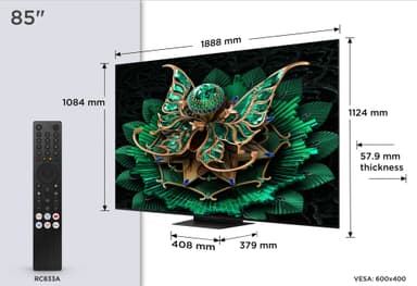 TCL 85" MQLED85K 4K MINI-LED TV (2025)