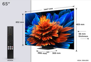 TCL 65" MQLED80K 4K MINI-LED TV (2025)