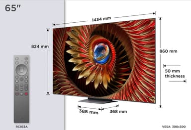 TCL 65" C8K 4K MINI-LED TV (2025)