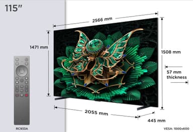 TCL 115" C7K 4K MINI-LED TV (2025)