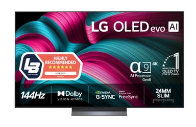 LG 77" C5 4K OLED evo TV (2025)