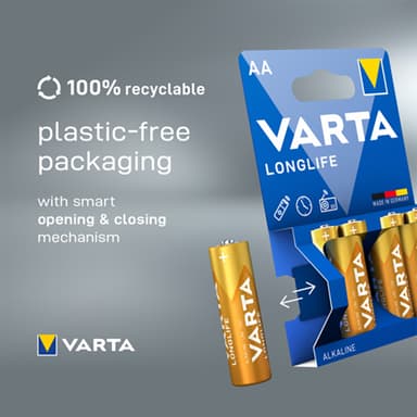 Varta Longlife AA paristot (30 kpl)