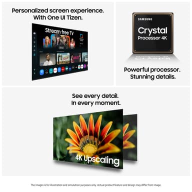 Samsung 65" U7005F 4K älytelevisio (2025)